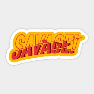 SAVAGE Sticker